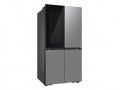 Samsung - Bespoke 29 Cu. Ft. 4-Door Flex French Door Refrigerator with Beverage Zone and Auto Open Door - Stainless Steel--6571686