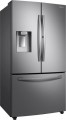 Samsung - 22.5 Cu. Ft. French Door Counter-Depth Refrigerator with Apps - Stainless steel