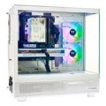 TECHNOID - Glass NVIDIA GeForce RTX 5070 Ti– AMD Ryzen 7 7800x3D –32GB DDR5–2TB SSD–AI Ready–VR Compatible–Win 11 Home - White