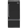 Viking - 5 Series Quiet Cool 20.4 Cu. Ft. Bottom-Freezer Built-In Refrigerator - Cast Black