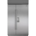 Sub-Zero - Classic 21.7 Cu. Ft. Bottom-Freezer Built-In Refrigerator - Stainless steel