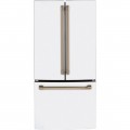 Café - 18 Cu. Ft. French Door Counter-Depth Refrigerator - Matte White