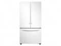 Samsung - 28 cu. ft. Large Capacity 3-Door French Door Refrigerator - White
