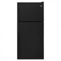 Whirlpool - 18.2 Cu. Ft. Top-Freezer Refrigerator - Black 6580870