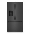 Whirlpool - 30 cu. ft. French Door Bottom Freezer Refrigerator with In-Door Water and Ice Maker - Black Stainless