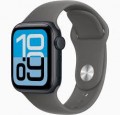 Apple Watch SE (GPS) 44mm Gold Aluminum Case with Pink Sand Sport Band - Gold