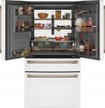 Café - 27.6 Cu. Ft. 4-Door French Door Refrigerator - Matte White