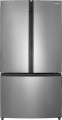 Insignia™ - 20.9 Cu. Ft. French Door Counter-Depth Refrigerator - Stainless steel