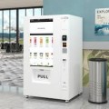 Koolmore - 45 in. Freezer Ice Cream Vending Machine with 44 Slots, Ample 49 in. Touch Display, Bill and Coin Acceptor, CC Reader - White