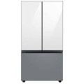 Samsung  - BESPOKE 30 cu. ft. 3-Door French Door Smart Refrigerator with Beverage Center - Custom Panel Ready