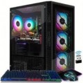 STGAubron - Gaming Desktop PC, Intel Core i5-9400F up to 4.1GHz, 16G RAM, 1T SSD, Radeon RX 580 16G GDDR5, W11H64 - 0