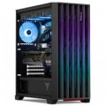 YEYIAN - Gaming PC Phoenix Mesh AMD Ryzen 7 9700X NVIDIA RTX 5070 32GB DDR5 1TB SSD - Windows 11 Home YPA-PM970XC-5701N - Black