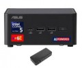 ASUS - NUC 14 Pro Tall Mini Desktop (Intel Ultra 5-135H, 32GB DDR5, 2TB PCIe SSD, Intel Arc, Win 11 Pro) - Black