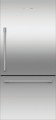 Fisher & Paykel - 17.1 cu ft. Refrigerator Bottom-Freezer, Ice - Stainless Steel
