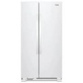 Whirlpool - 21.7 Cu. Ft. Side-by-Side Refrigerator - White