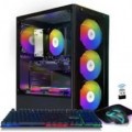 STGAubron - Gaming PC Computer Desktop, Ryzen5 2600 up to 3.9Ghz, GeForce RTX 2060 6G Graphics, 16G DDR4, 512G SSD, WIN11H - Black