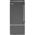 Viking - 5 Series Quiet Cool 20.4 Cu. Ft. Bottom-Freezer Built-In Refrigerator - Cast Black- 6617213