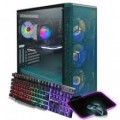 STGAubron - Gaming PC Desktop, GeForce RTX 3060 Ti 8G, AMD Ryzen 7 5700X up to 4.6Ghz, 32G DDR4 RAM, 1T SSD, WIN11H - Green