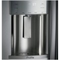 GE - Profile Series 24.3 Cu. Ft. Side-by-Side Built-In Refrigerator - Stainless steel